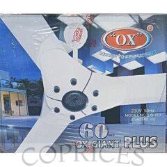 Ox Plus Ceiling Fan White Color