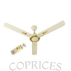 Qasa Quality 56 Inches Remote Controlled Only Ceiling Fan