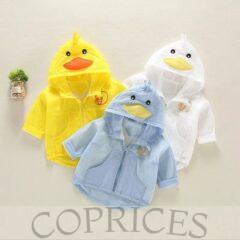 Breathable Thin UV-proof Children Sun-protective Clothing For Girls