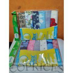 6X 2(12pcs) Beautiful Baby Multi Colour Face/Cleaning Towels