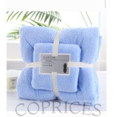 Big And Small Absorbent Towel-- Blue