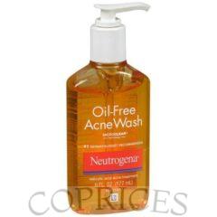 Neutrogena Oil Free Acne Liquid Facial Cleanser, Oily, 6 Fl Oz/177ML