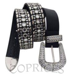 DiamondStudded Design Women's Elegant Decorative Belt