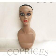 Full Dummy Wig Stand Mannequin Doll Baby Head