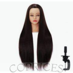 Full Long Synthetic Hair Mannequin For Hair Practicing