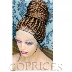 Ponytail Ghana Weaving Braided Wig Fro Beautiful Ladies