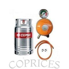 Cepsa 12.5kg Cylinder With Hose & Level Indicating Regulator
