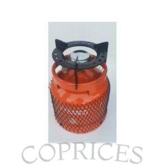 Gas Cylinder With Burner And Iron Pot Seater - 3kg