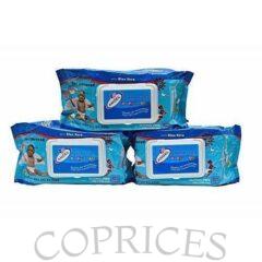 Little Angel Thick & Fluffy Baby Wipes - 125 Count X 3