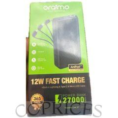 Oraimo 27000mAh Massive Power Charing Bank Traveller 3 Byte