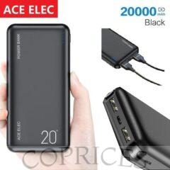 Ace Elec Power Banks 20000 MAh Utra Slim Portable
