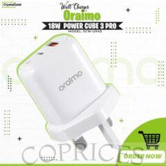 Oraimo 18W Fast Charging For All + Free Fast Charging USB Cable
