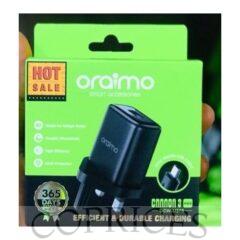 Oraimo Fast UK Type Charging Kit + Fast Charge Cable