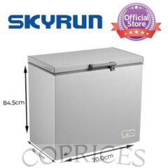 Skyrun 260 Litres Chest Freezer (BD-260A) - Grey